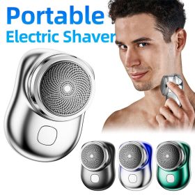 Electric Razor for Men; Mini Shave Portable Electric Shaver US Random Color