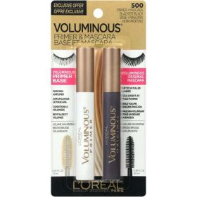 L'Oreal Paris Voluminous Primer Base Mascara, Blackest Black