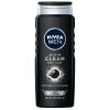 NIVEA Men Deep Active Clean Charcoal Body Wash, 16.9 fl oz