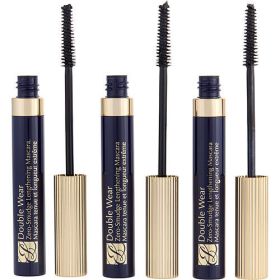 ESTEE LAUDER by Estee Lauder Double Wear Zero Smudge Lengthening Mascara Trio - # 01 Black 3x--6ml/0.24oz