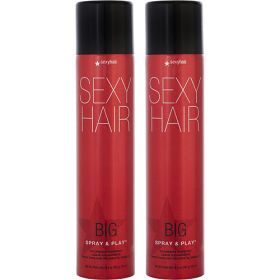 SEXY HAIR by Sexy Hair Concepts BIG SEXY HAIR SPRAY AND PLAY VOLUMIZING HAIR SPRAY 10 OZ DUO (PACKAGING MAY VARY)