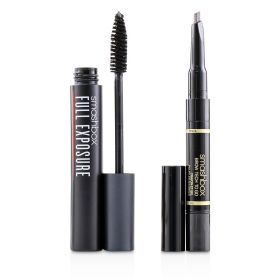 SMASHBOX - Get Framed Eye Duo Set : ( 1x Full Exposure Mascara, 1x Brow Tech To Go) 05021 2pcs