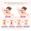 IPL Laser Hair Removal for Women and Men - laser hair removal for women permanent 999,999 Flashes Painless Hair Remover with Ice-Cooling on Armpits Ba