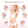 IPL Laser Hair Removal for Women and Men - laser hair removal for women permanent 999,999 Flashes Painless Hair Remover with Ice-Cooling on Armpits Ba