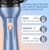 KINGA Hair Dryer Brush In One Blow Dryer Brush Professional Quality Hot Air Brush One Step Blowout Brush Hair Dryer and Volumizer for Drying, Straight