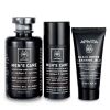 APIVITA - That's My Man Face & Body Treatment Set: Hair & Body Wash 250ml + Face & Eye Cream 50ml + Black Cleansing Gel 50ml 086749 3pcs