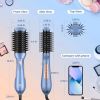 KINGA Hair Dryer Brush In One Blow Dryer Brush Professional Quality Hot Air Brush One Step Blowout Brush Hair Dryer and Volumizer for Drying, Straight