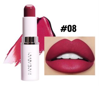 Lipstick Lipstick Two-in-one Sandwich Female Matte Moisturizing (Option: 08 Style)