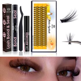 Lash Bond And Seal Glue Mascara Wand For DIY Eyelash (Option: Kit30d)