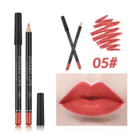 Waterproof And Durable Matte Lipliner (Option: 1G-05Color)