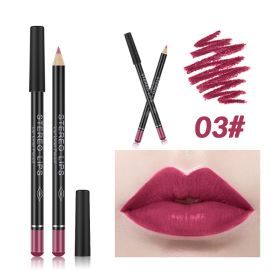 Waterproof And Durable Matte Lipliner (Option: 1G-03Color)