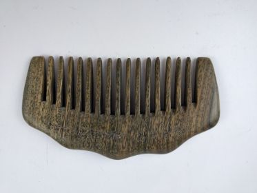 Sandalwood Comb Wooden Hair Comb Green Sandalwood Meridian Wooden Comb (Option: E)