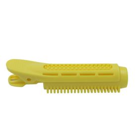 Hairdressing Clip Partition Clip Hair Natural And Seamless Styling Clip (Color: Yellow)