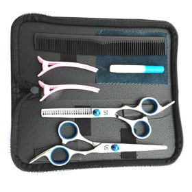 Hairdressing And Hairdressing Scissors Bangs Cut Set (Option: Upgraded version of the eight)