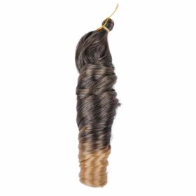 22inch French Loose Wave Crochet Braids Hair (Option: Color7)