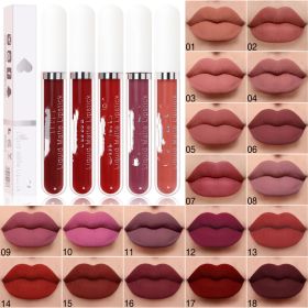 CmaaDu18 Color Matte Longlasting Lip Gloss (Option: Style5)