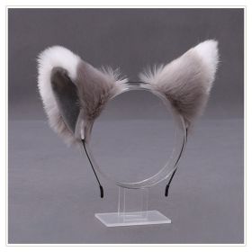 Hand-made Japanese Cute Lolita Plush KC Fox Ears (Option: I)