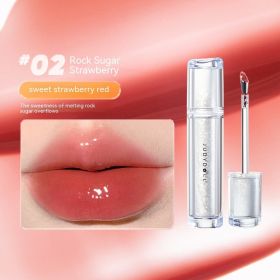 Lip Dew Mirror Water Gloss Lip Dew Is Not Easy To Fade (Option: 02color)