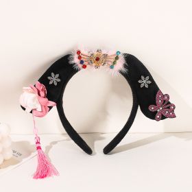 Chinese Style Princess Hair Accessories Tassel Headband (Option: Style4)