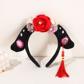 Chinese Style Princess Hair Accessories Tassel Headband (Option: Style3)