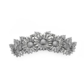 Girl Hair  Back Head Scratching Clip Hair Accessories (Option: B Ancient silver)