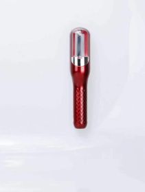 Rechargeable 2 In 1 Trimmer Hair Curler (Option: Spray Paint Red)