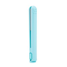 USB Portable Dormitory Available Wireless Hair Straighteners (Option: 5v Blue MF004)