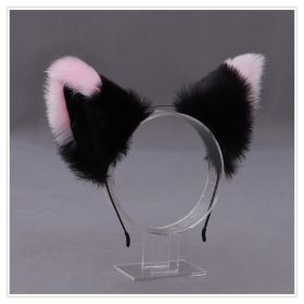 Hand-made Japanese Cute Lolita Plush KC Fox Ears (Option: D)