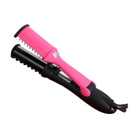 Automatic Curling Iron For Curling And Straightening (Option: black-UK)