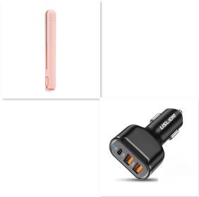 USB Portable Dormitory Available Wireless Hair Straighteners (Option: 5v Pink MF004 Black)