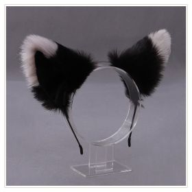 Hand-made Japanese Cute Lolita Plush KC Fox Ears (Option: B)