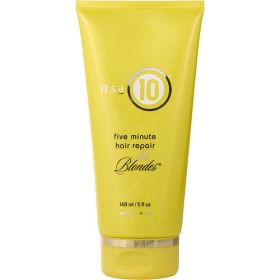 ITS A 10 by It's a 10 MIRACLE FIVE MINUTE HAIR REPAIR FOR BLONDES 5 OZ (SKU: 240982)