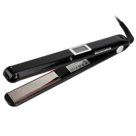 Hair Straightener Straightening Plate Does Not Damage The Power Generation Splint (Option: black-EU)