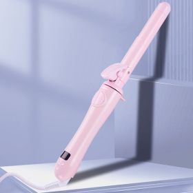 Automatic Hair Curler Large Roll Big Wave 25mm Electric Hair Curler Hair Curler (Option: Pink European Standard)