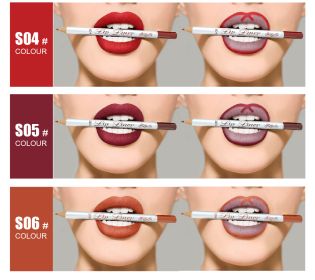 12 Colors Matte Lip Liner Single (Option: S05 Style-Lipliner)